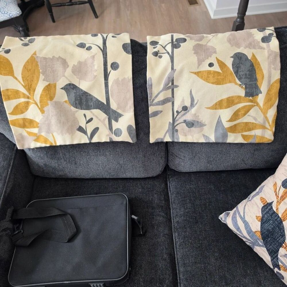 Pillow Covers w/ Birds